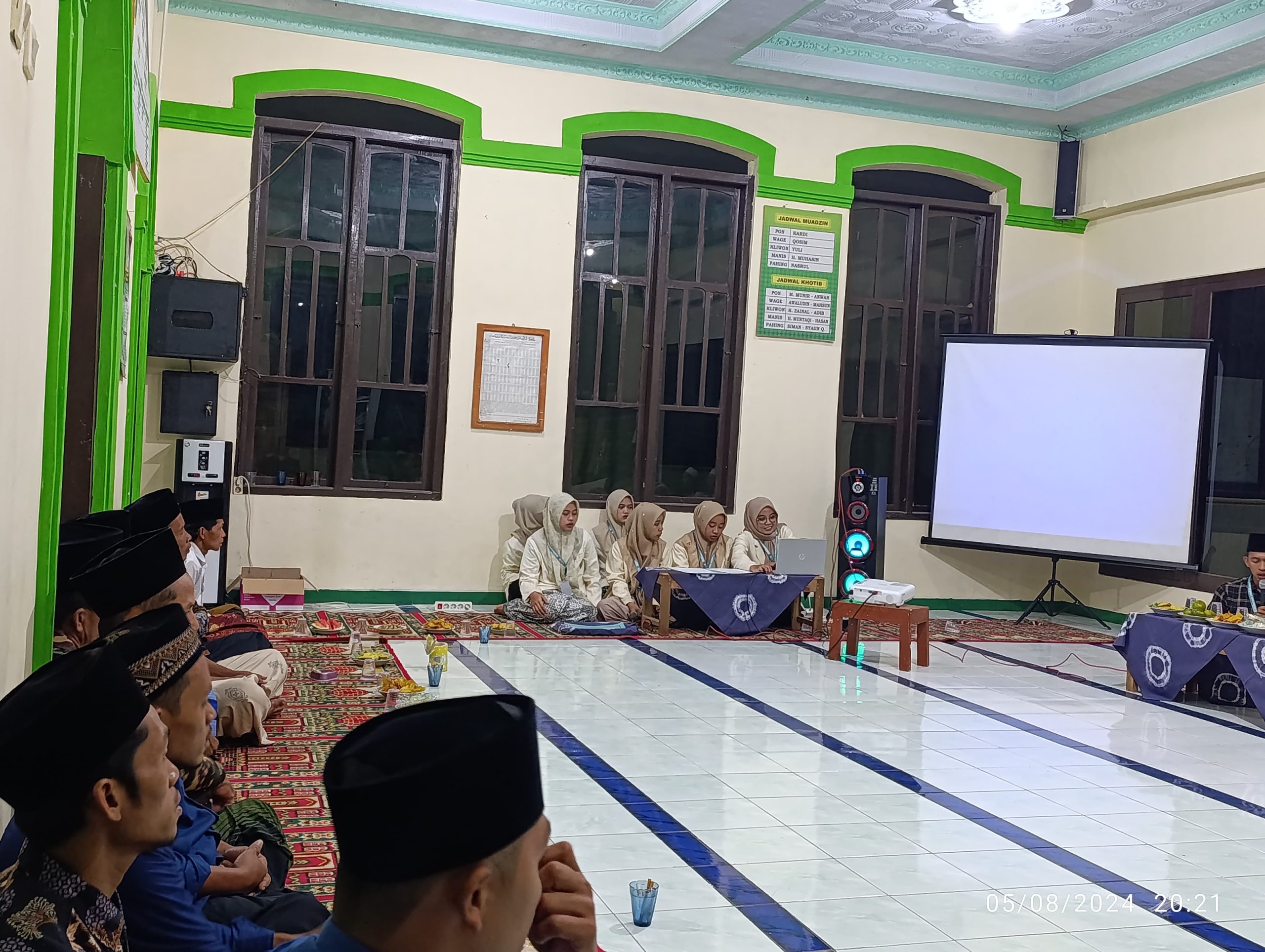 Serah Terima SK Takmir dan Website Masjid Baitussalam Banjararjo, Kebumen